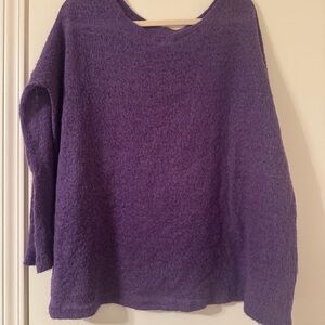 Piko 1988 Rich Purple Crew Neck Sweater
